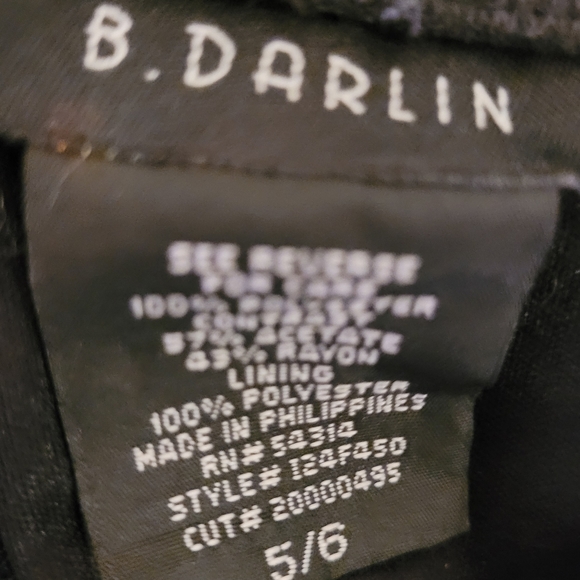 Beautiful Detail Midi Black Dress worn twice - Picture 6 of 6